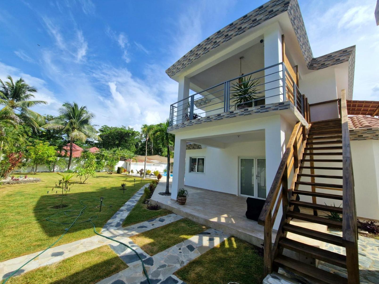 Casa Blanca - White House Apartment Cabarete Exterior photo